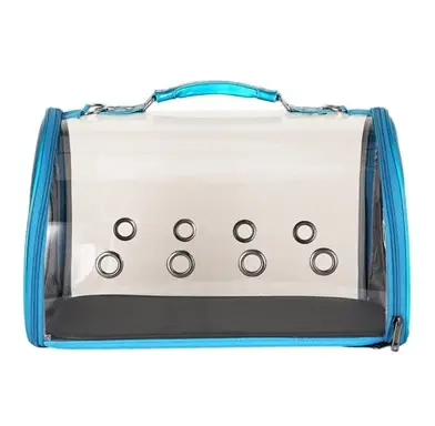 Transportador para mascotas azul