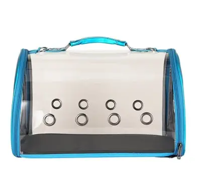 Transportador para mascotas azul