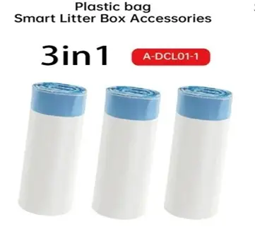 Pet pote bolsa de basura para caja de arena